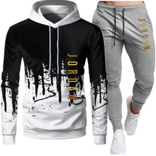 Load image into Gallery viewer, Casual Men Sets Clothing Fashion Tracksuit Hoodies Sportswear