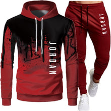 Load image into Gallery viewer, Casual Men Sets Clothing Fashion Tracksuit Hoodies Sportswear