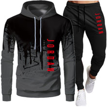 Load image into Gallery viewer, Casual Men Sets Clothing Fashion Tracksuit Hoodies Sportswear