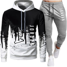 Load image into Gallery viewer, Casual Men Sets Clothing Fashion Tracksuit Hoodies Sportswear