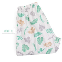 Load image into Gallery viewer, Sleep Bottoms Women Printed Kawaii Summer Cotton Comfortable Breathable Loose Pajama Pants