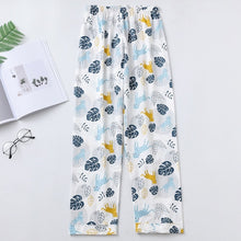 Load image into Gallery viewer, Sleep Bottoms Women Printed Kawaii Summer Cotton Comfortable Breathable Loose Pajama Pants