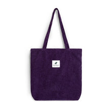 Load image into Gallery viewer, Women Corduroy Canvas Tote Handbag Female Cloth Shoulder Bags Young Ladies Casual Shopping Bag Girls Reusable Folding Bags