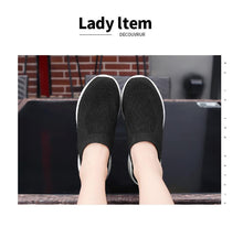 Load image into Gallery viewer, Flat Slip on Platform Sneakers Women