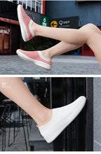 Load image into Gallery viewer, Flat Slip on Platform Sneakers Women