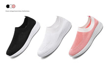 Load image into Gallery viewer, Flat Slip on Platform Sneakers Women