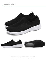 Load image into Gallery viewer, Flat Slip on Platform Sneakers Women