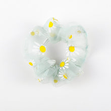 Load image into Gallery viewer, Sweet Embroidery Flowers Mesh Scrunchies Women