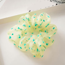 Load image into Gallery viewer, Sweet Embroidery Flowers Mesh Scrunchies Women