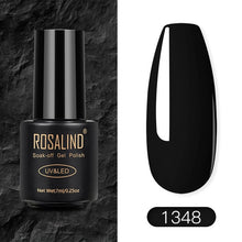 Load image into Gallery viewer, ROSALIND Nail Polish Red Nude Series Polish All For Manicure Nails Art Semi Permanent Gel UV LED Soff Off Hybrid Varnishes