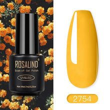 Load image into Gallery viewer, ROSALIND Nail Polish Red Nude Series Polish All For Manicure Nails Art Semi Permanent Gel UV LED Soff Off Hybrid Varnishes