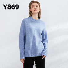 Load image into Gallery viewer, Aachoae Autumn Winter Women Knitted Turtleneck Cashmere Sweater