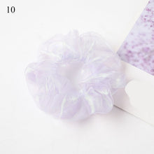 Load image into Gallery viewer, Sweet Embroidery Flowers Mesh Scrunchies Women