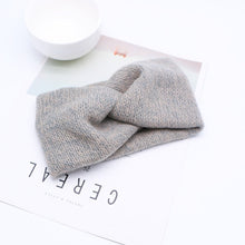 Load image into Gallery viewer, Women Solid Knitting Cross Knot Headbands