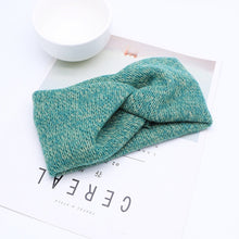 Load image into Gallery viewer, Women Solid Knitting Cross Knot Headbands