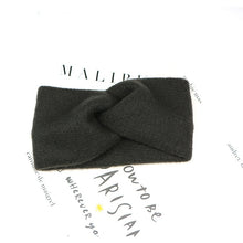 Load image into Gallery viewer, Women Solid Knitting Cross Knot Headbands