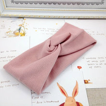 Load image into Gallery viewer, Women Solid Knitting Cross Knot Headbands