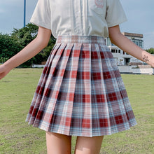 Load image into Gallery viewer, Summer High Waist Korean Style Pleated Skirts