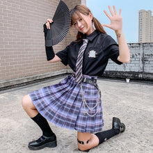Load image into Gallery viewer, Summer High Waist Korean Style Pleated Skirts