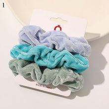 Load image into Gallery viewer, Scrunchies Hair Ring Candy Color Ties