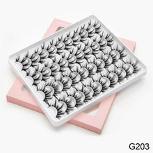 Load image into Gallery viewer, SEXYSHEEP 16/20 pairs 3D Mink Lashes Natural False Eyelashes Dramatic Volume Fake Lashes Makeup Eyelash Extension Silk Eyelashes
