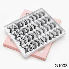 Load image into Gallery viewer, SEXYSHEEP 16/20 pairs 3D Mink Lashes Natural False Eyelashes Dramatic Volume Fake Lashes Makeup Eyelash Extension Silk Eyelashes