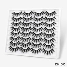 Load image into Gallery viewer, SEXYSHEEP 16/20 pairs 3D Mink Lashes Natural False Eyelashes Dramatic Volume Fake Lashes Makeup Eyelash Extension Silk Eyelashes