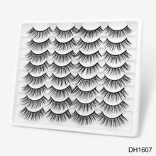 Load image into Gallery viewer, SEXYSHEEP 16/20 pairs 3D Mink Lashes Natural False Eyelashes Dramatic Volume Fake Lashes Makeup Eyelash Extension Silk Eyelashes