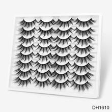 Load image into Gallery viewer, SEXYSHEEP 16/20 pairs 3D Mink Lashes Natural False Eyelashes Dramatic Volume Fake Lashes Makeup Eyelash Extension Silk Eyelashes