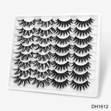 Load image into Gallery viewer, SEXYSHEEP 16/20 pairs 3D Mink Lashes Natural False Eyelashes Dramatic Volume Fake Lashes Makeup Eyelash Extension Silk Eyelashes