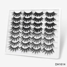 Load image into Gallery viewer, SEXYSHEEP 16/20 pairs 3D Mink Lashes Natural False Eyelashes Dramatic Volume Fake Lashes Makeup Eyelash Extension Silk Eyelashes