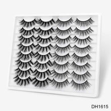 Load image into Gallery viewer, SEXYSHEEP 16/20 pairs 3D Mink Lashes Natural False Eyelashes Dramatic Volume Fake Lashes Makeup Eyelash Extension Silk Eyelashes