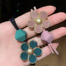 Load image into Gallery viewer, Women Hair Ropes Big Crystal Pearl Band for Fashion