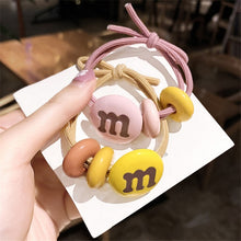 Load image into Gallery viewer, Women Hair Ropes Big Crystal Pearl Band for Fashion