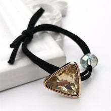 Load image into Gallery viewer, Women Hair Ropes Big Crystal Pearl Band for Fashion