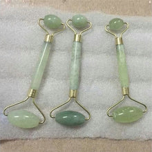 Load image into Gallery viewer, Facial Massage Roller Natural Jade Anti Wrinkle Beauty Tool