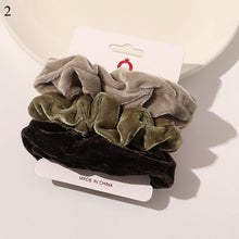 Load image into Gallery viewer, Scrunchies Hair Ring Candy Color Ties