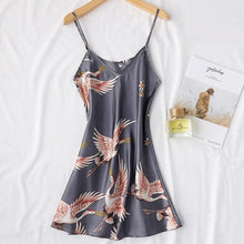 Load image into Gallery viewer, Women Rayon 2PCS Robe Set Lace Sexy Kimono Night Dress