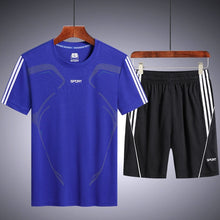 Load image into Gallery viewer, Casual Summer Short Sleeve Sport Set