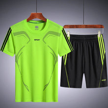Load image into Gallery viewer, Casual Summer Short Sleeve Sport Set