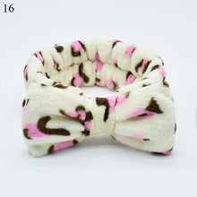 Load image into Gallery viewer, New Letter "OMG" Coral Fleece Soft Bow Headbands for women