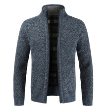 Load image into Gallery viewer, NEGIZBER Men's Slim Fit Stand Collar Zipper Jacket