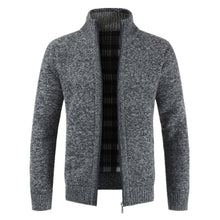 Load image into Gallery viewer, NEGIZBER Men's Slim Fit Stand Collar Zipper Jacket