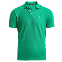 Load image into Gallery viewer, NEGIZBER New Man Polo Shirt Mens Casual Deer Embroidery Cotton