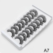 Load image into Gallery viewer, SEXYSHEEP 4/8 pairs 3D Mink Lashes Natural False Eyelashes Dramatic Volume Fake Lashes Makeup Eyelash Extension Silk Eyelashes