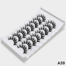 Load image into Gallery viewer, SEXYSHEEP 4/8 pairs 3D Mink Lashes Natural False Eyelashes Dramatic Volume Fake Lashes Makeup Eyelash Extension Silk Eyelashes