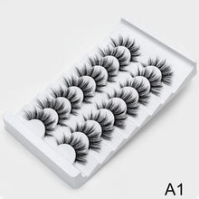 Load image into Gallery viewer, SEXYSHEEP 4/8 pairs 3D Mink Lashes Natural False Eyelashes Dramatic Volume Fake Lashes Makeup Eyelash Extension Silk Eyelashes
