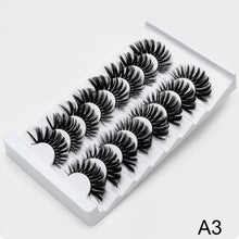 Load image into Gallery viewer, SEXYSHEEP 4/8 pairs 3D Mink Lashes Natural False Eyelashes Dramatic Volume Fake Lashes Makeup Eyelash Extension Silk Eyelashes