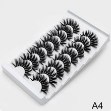 Load image into Gallery viewer, SEXYSHEEP 4/8 pairs 3D Mink Lashes Natural False Eyelashes Dramatic Volume Fake Lashes Makeup Eyelash Extension Silk Eyelashes