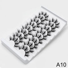 Load image into Gallery viewer, SEXYSHEEP 4/8 pairs 3D Mink Lashes Natural False Eyelashes Dramatic Volume Fake Lashes Makeup Eyelash Extension Silk Eyelashes